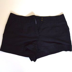 2/$20 Silk and Linen Black Shorts